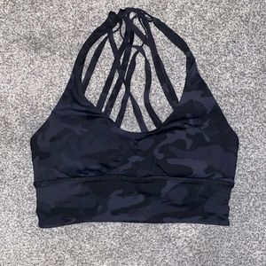 Lululemon camo sports bra